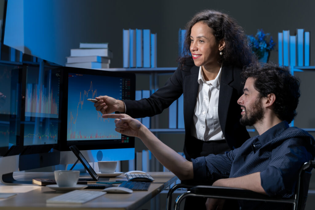 KLR technicians configuring enterprise email security software for hybrid cloud infrastructure