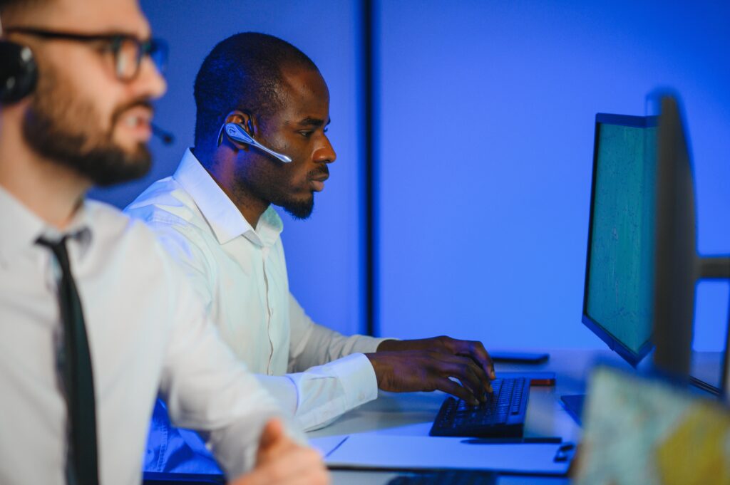 Staff at KLR designing a secure infrastructure focused on cloud network security best practices