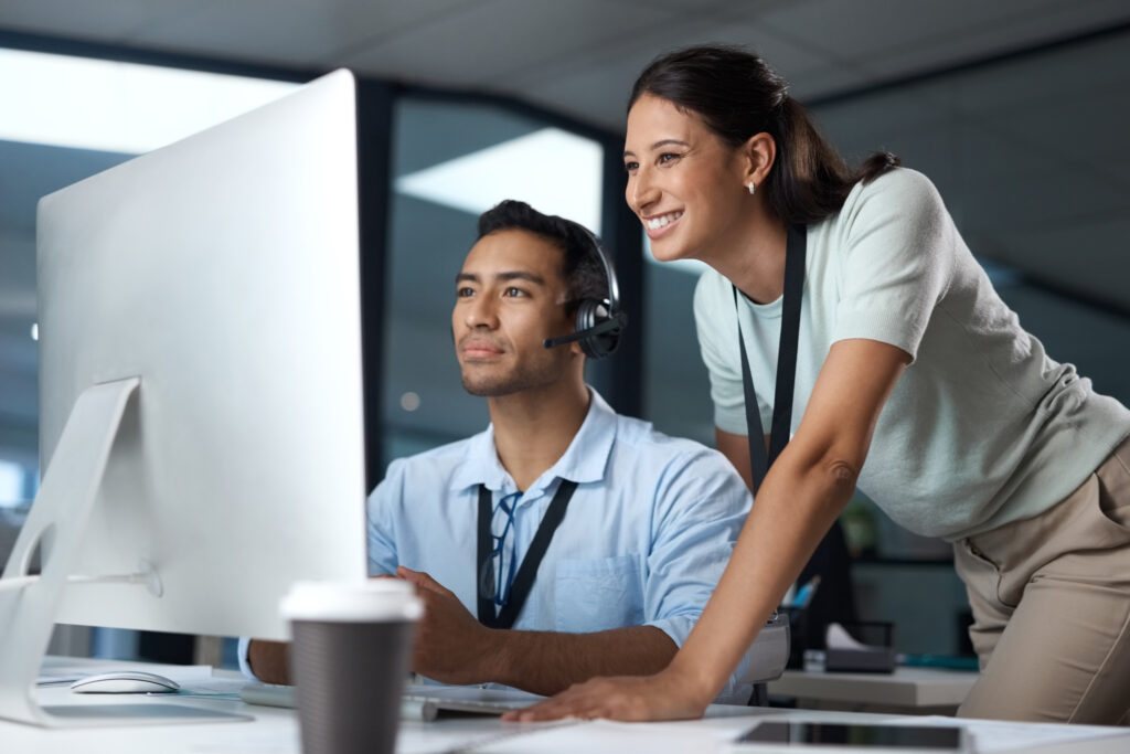 KLR employees using Microsoft 365 in daily operations