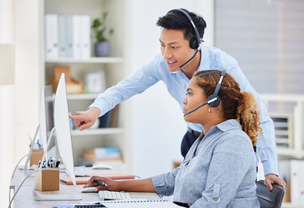 KLR staff using internet solutions powered by Vox